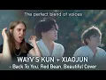 Lagu WayV's Kun + Xiaojun | Back To You, Red Bean, + 'Beautiful' Live Cover | Reaction