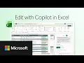 How Copilot can directly edit and update your Excel spreadsheet