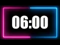 6 Minute Timer with alarm no music