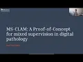 MS-CLAM - A Proof-of-Concept for mixed supervision in digital pathology Paul Tourniaire 23