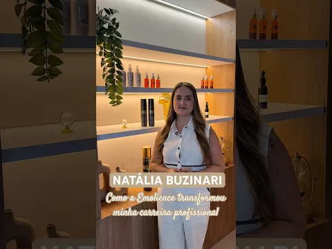 Natália conta como a experiência com a Emolience transformou sua visão profissional ✨ #hair #beleza