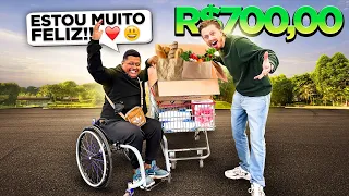 COMPREI TUDO QUE UM CADEIRANTE PRECISAVA NO MERCADO