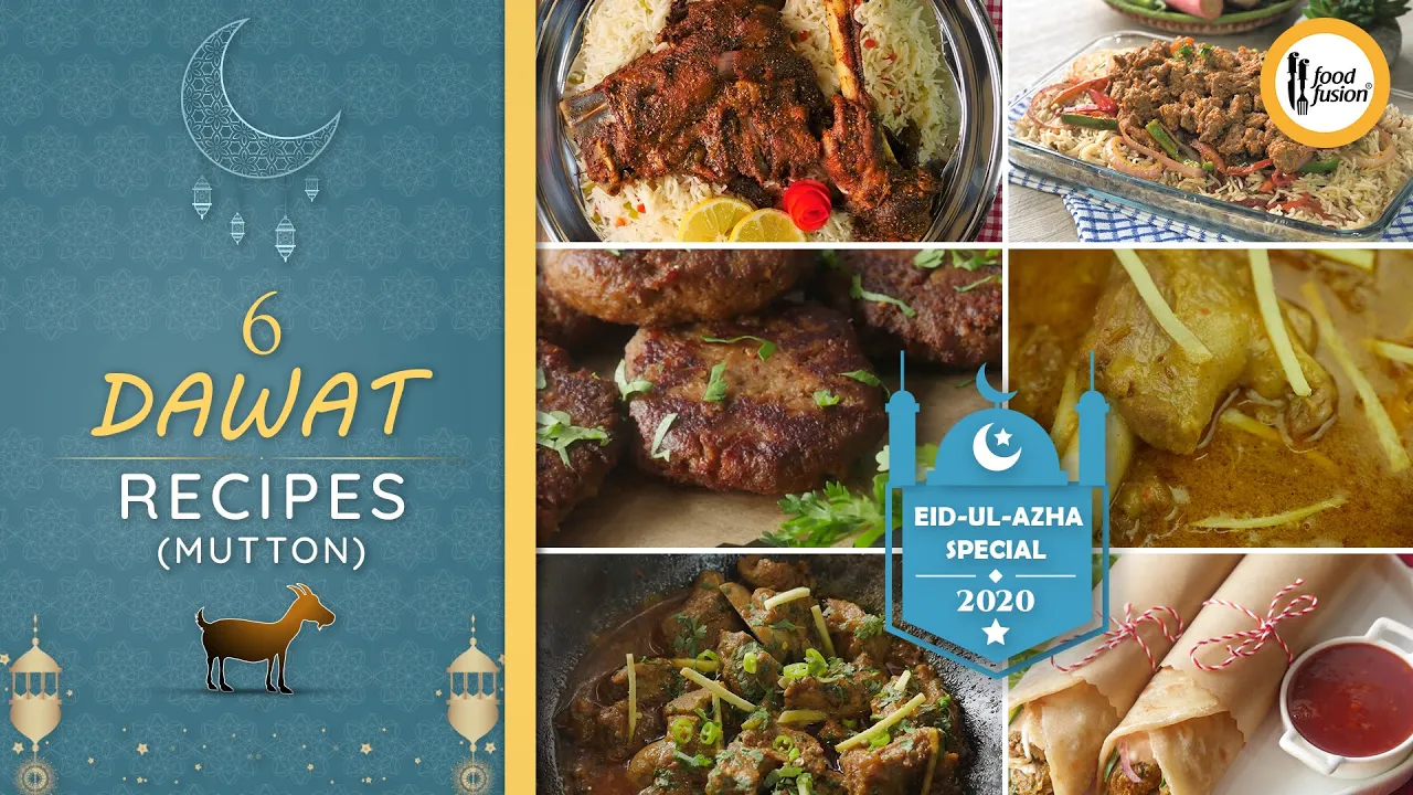 Bakra Eid Mutton Dawat Recipes By Food Fusion (Bakra Eid Special)