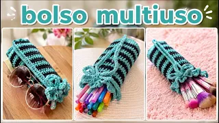 ⭐Este BOLSO a crochet sirve para TODO | paso a paso | crochet tutotial