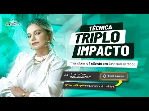 Download MP3 Transforme um cliente em 3 na sua estética - Técnica Triplo Impacto: - Aula 1/3