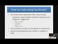 Web Development Module 3 Lecture 1 Introduction to JavaScript