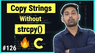 Copy Strings Without strcpy Library Function How to copy string without strcpy Hindi Nirbhay