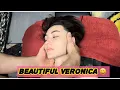 Veronica enjoyed her head and face massage ASMR