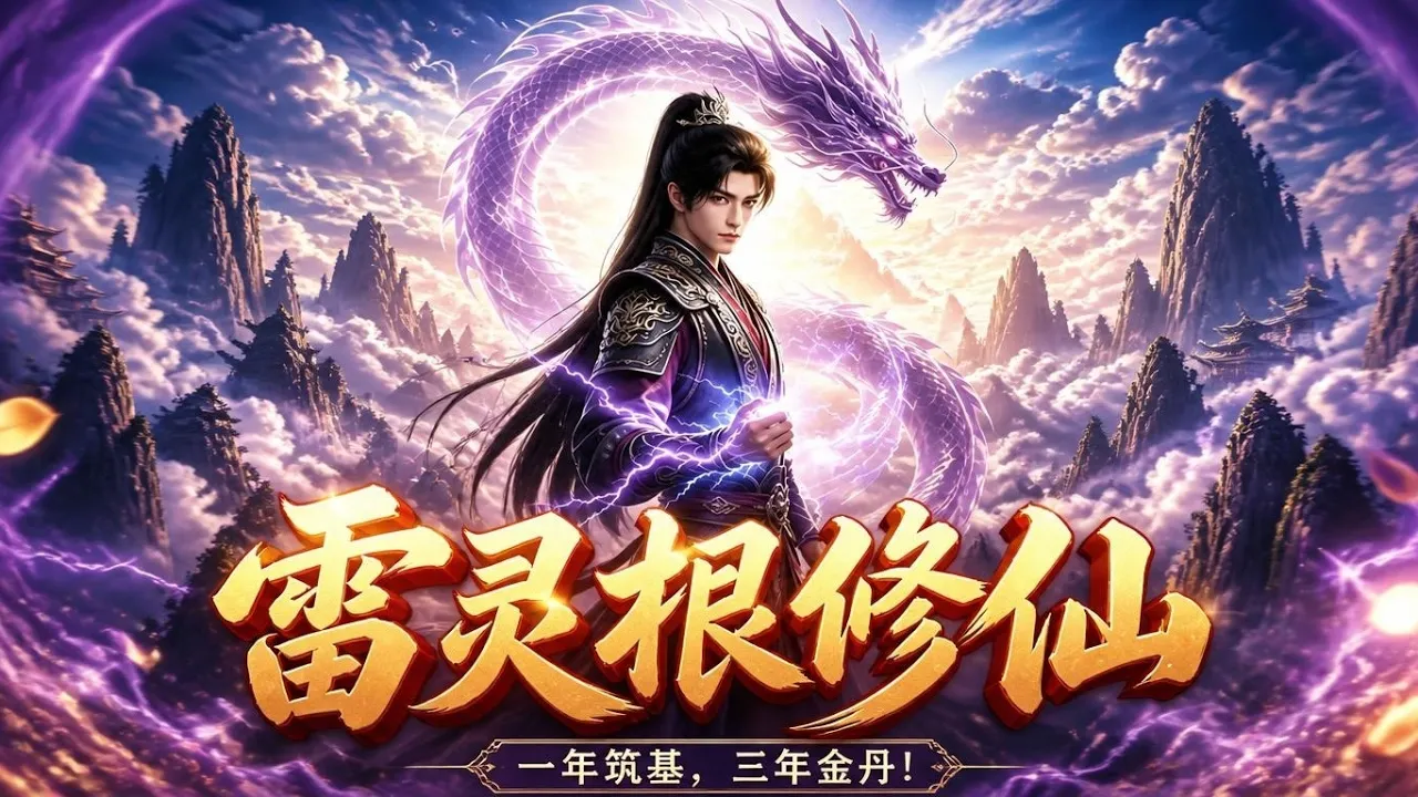 雷灵根修仙,一年筑基三年金丹
