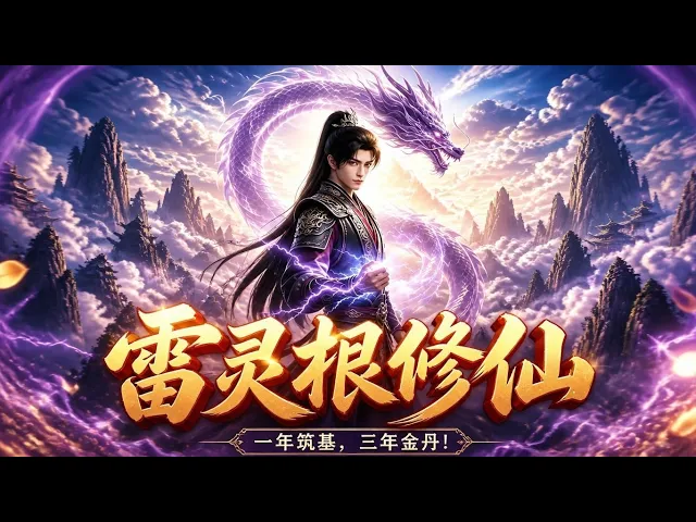 雷灵根修仙,一年筑基三年金丹