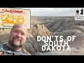 South Dakota What NOT to Do in South Dakota