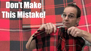 Tartan Accessories Kilts The BIG Mistake You Don t Want to Make