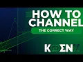 The Best Way To Use Channels How to Draw Use Them In Trending Structures Elliott Waves