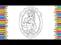Coloring pages Disney Princess Coloring games online For girls
