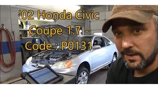Honda Civic P0131 02 Sensor Diagnosis
