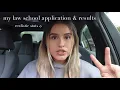 My Law School Application Stats REALISTIC GPA LSAT Results