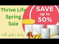 2023 Thrive Life Spring Sale With Linda s Pantry