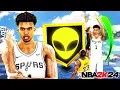 7 1 VICTOR WEMBANYAMA BUILD IS A MONSTER IN 2K24 BEST CENTER BUILD IN NBA 2K24