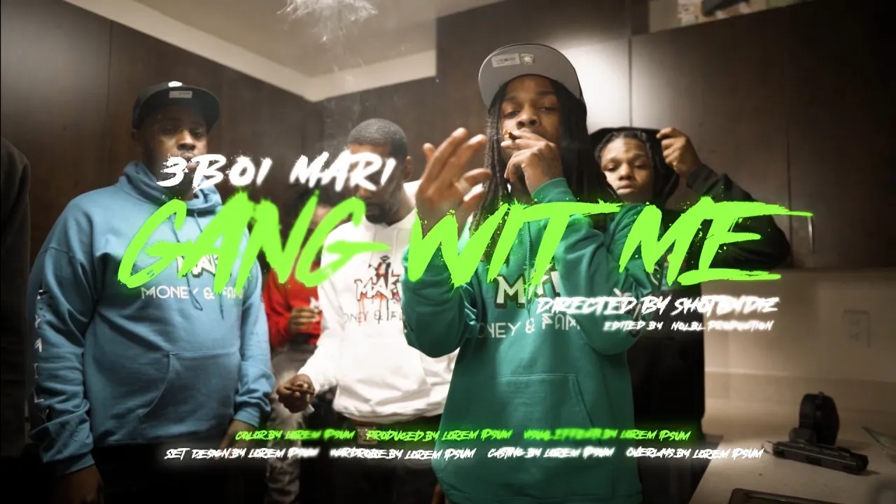 3boi Mari x Trub Mafi x Booda Mafi - Gang Wit Me (Exclusive Music Video) | Dir. ShotByDiz