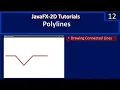 Draw PolyLines Drawing Connected Lines Java FX 2D Tutorials