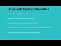 S1 Azure Data Factory - Introduction to ADF Tutorial 1