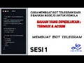 CARA MEMBUAT BOT TELEGRAM DARI 0 UNTUK PEMULA nodejs Lins