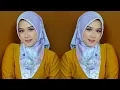 TUTORIAL HIJAB SEGI EMPAT MOTIF CANTIK ELEGAN GAYA BERANI