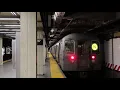 BMT Broadway Local Brooklyn bound R-68 N local train 57th Street-7th Avenue