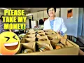 Ep460 THEY TRIED TO GIVE US EVERYTHING FOR FREE GARAGE SALE SHOP WITH ME