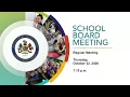 10/22/2026 - FCPS School Board Meeting