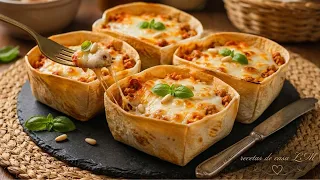 Cestitas de pastel de carne: ¡La receta más fácil y rica del mundo!