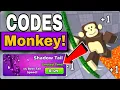 All Secret 1 Speed Monkey Escape Codes Codes for 1 Speed Monkey Escape Roblox 2026