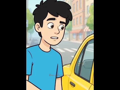 Taxi Driver 😂 #foryou #cartoon #animation