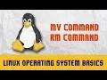 LINUX OPERATING SYSTEM COMMANDS RM