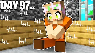 I Survived 100 DAYS in Minecraft PRISON!