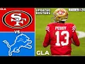 Lions vs 49ers 2024 - 2025 Updated Rosters Madden 24 PS5