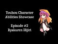 Touhou Character Abilities Showcase Episode 2 Byakuren