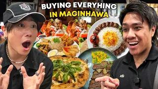 BUYING EVERYTHING IN MAGINHAWA (Famous Food Restaurants)