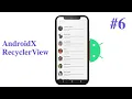 RecyclerView AndroidX 2020 Part 6 Item OnClickListener Android Studio Tutorial