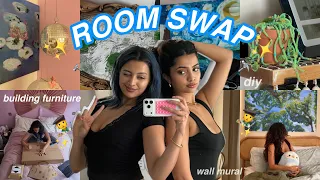 I Redesigned My Sister’s Bedroom |  (Winner takes the house) 🖼️✨