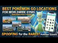 Spoofing to the BEST Pokemon GO Locations in the World Insane Spawns Gyms