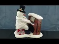 Hallmark Jingle Pals Piano Playing Singing Snowman Works Animated Lighted