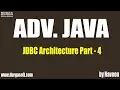 ADV Java JDBC Architecture Part 4