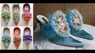 مجموعة مذهلة من أحذية ماري انطوانيت آخر إمبراطورة لفرنسا وجدت في قصر فرساي ماتت و بقيت أحذيتها 