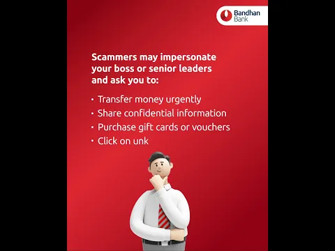 Cyber Jagrookta - Boss Scam | Bandhan Bank