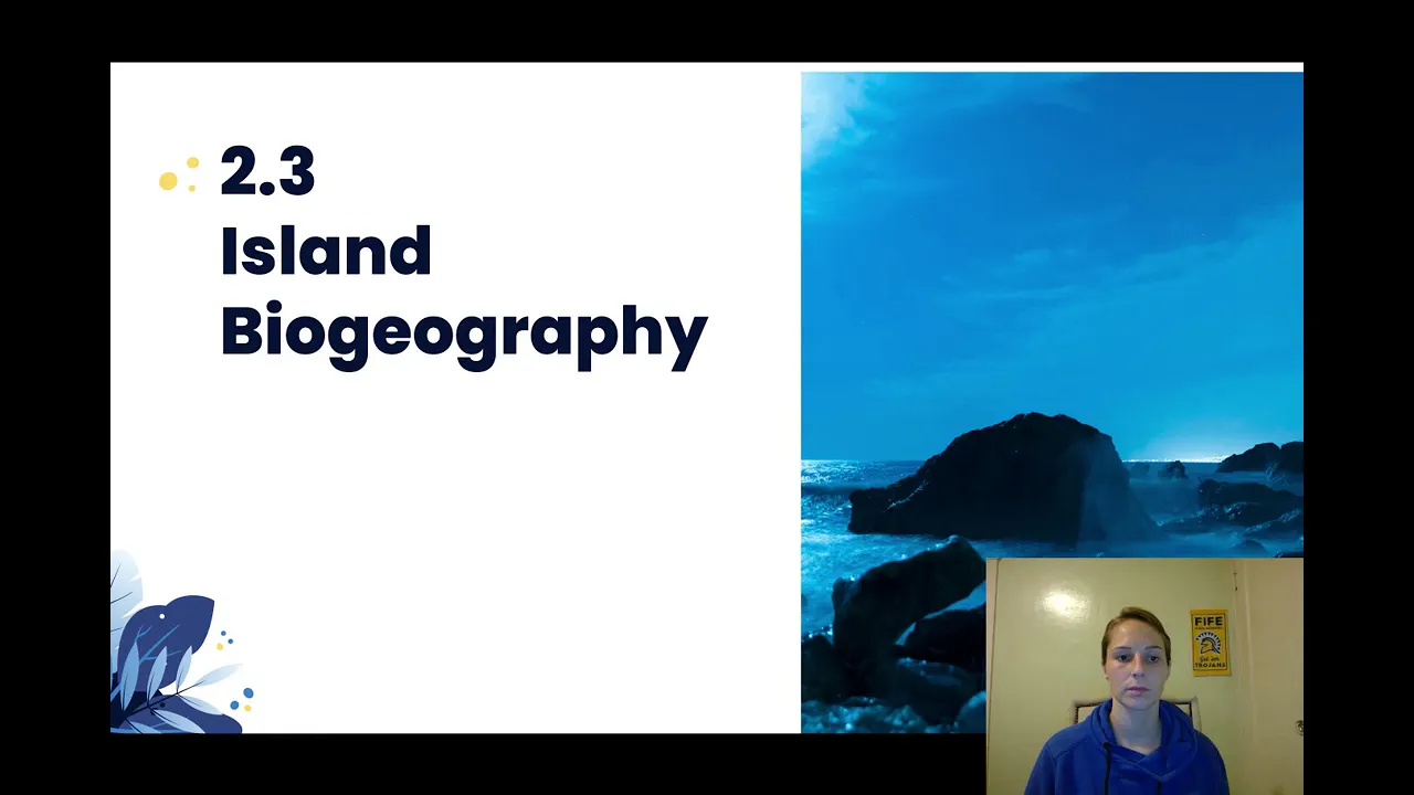 2.3 Notes - Island Biogeography