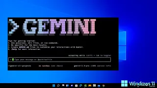 How to Install Use Gemini CLI on Windows 11 AI Coding Assistant 2026