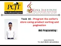 Web project Task 16 1st year Semester 01 Java Institute eShop Application