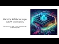 Memory Safety for large codebases