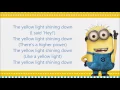 Download Lagu Despicable Me 3 Soundtrack Lyrics (Yellow Light - Pharrell Williams)